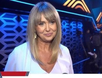 Ewa Wachowicz w studiu programu