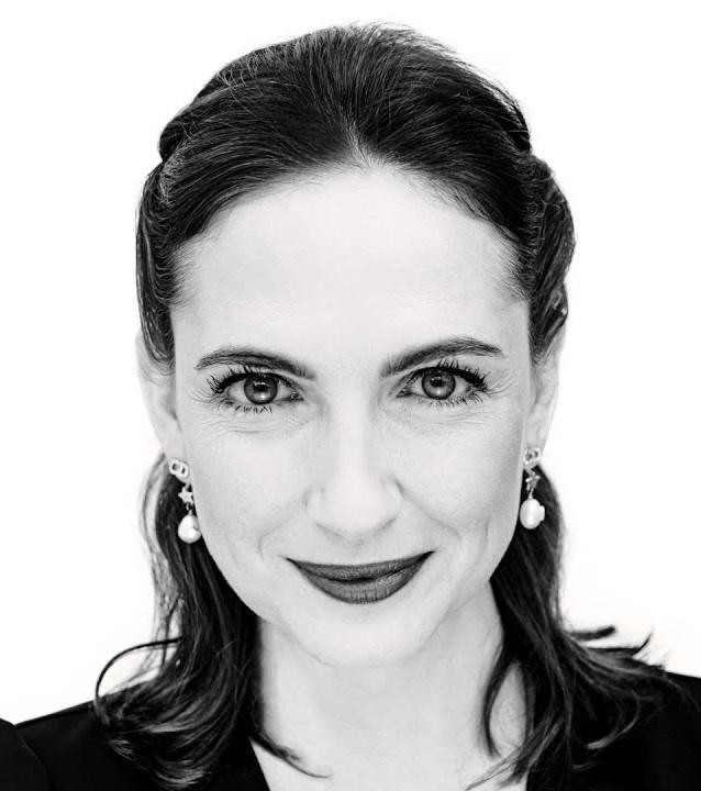Anna Cieślak na planie filmowym lub teatralnym, skupiona na grze aktorskiej.